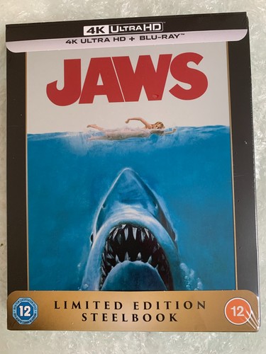 Jaws uhd blu ray - blu, limited