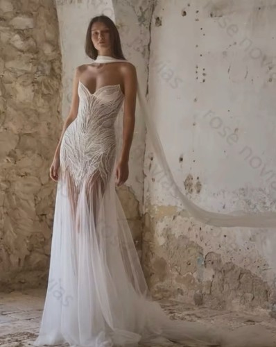 Organza semi sheer ivory - sheer,