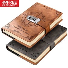 PU Leather Journal Diary with