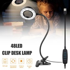 USB Clip On Desk Lamp Flexible