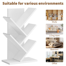 5-Tier Tree Bookshelf Bookcase