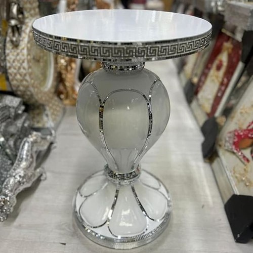 Venetian mirrored table stand - mirrored,