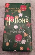 Asquith & Somerset Red Berries & Holly Scented  Soap Bar 150g