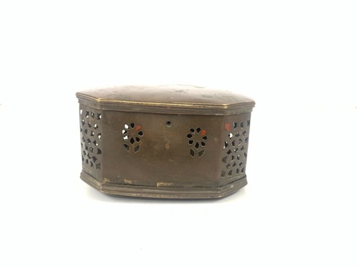 Antique brass box two - antique,