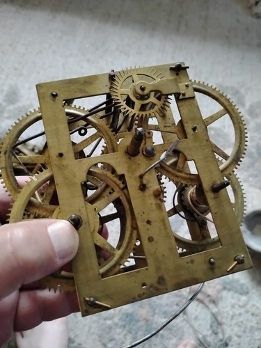 Antique vienna clock - antique,