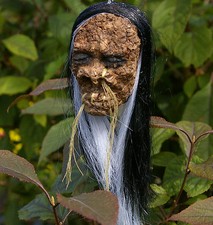 BLACK AND WHITE LONG HAIRED