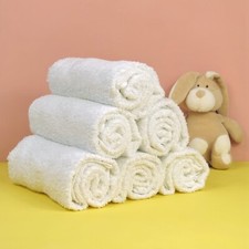 Whitebots 6 Pack White Terry