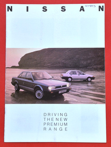 1988 nissan sales brochure - brochure,