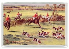 FOXHOUND DOGS HUNTING DOG ART