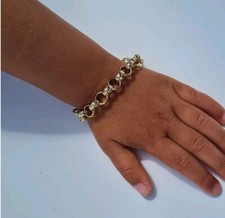 Kids Gold Patterned Belcher