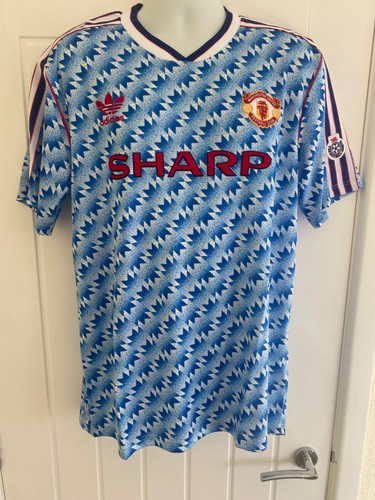 Retro manchester united blue - retro,
