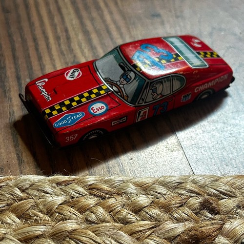 Tinplate friction car - tinplate, no.