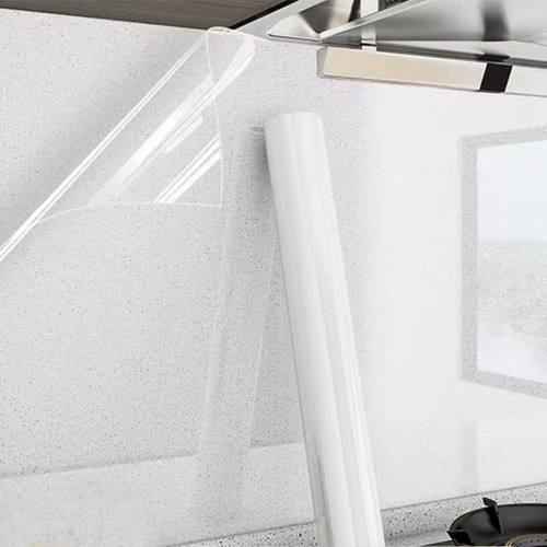 Fablon white black marble - white,