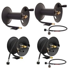 Pressure Reel 45m Hose Steel