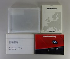 Board folder + operating instructions BMW 3 Series E30 Touring 318i status 08/1989