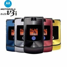 Unlocked Motorola RAZR V3i GSM 1.23 MP Camera Flip Bluetooth MP3 Mobile Phone