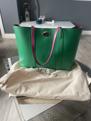 Mulberry bayswater tote lawn - mulberry,