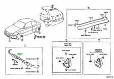 Genuine Toyota Front Spoiler