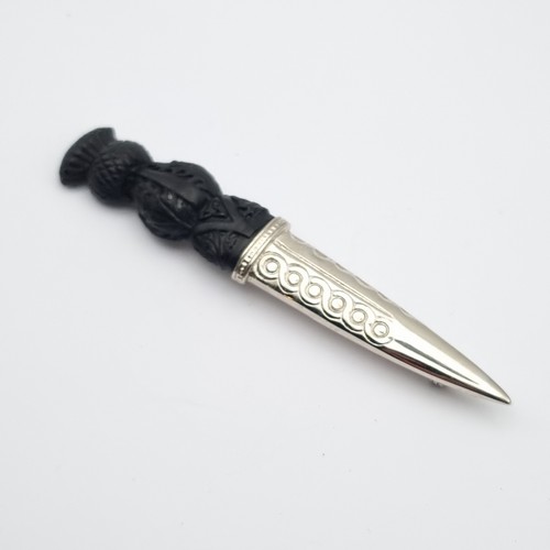 Sgian dubh brooch - brooch, modern