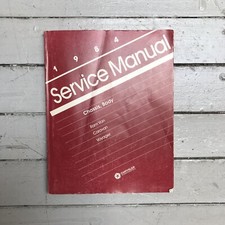 VTG 1984 Service Manual