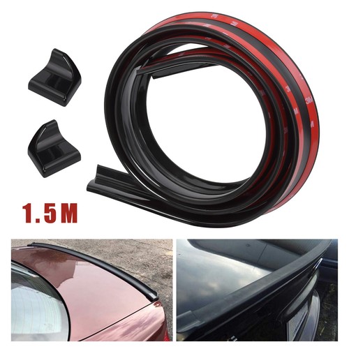 Gloss black car rear - 1.5m,