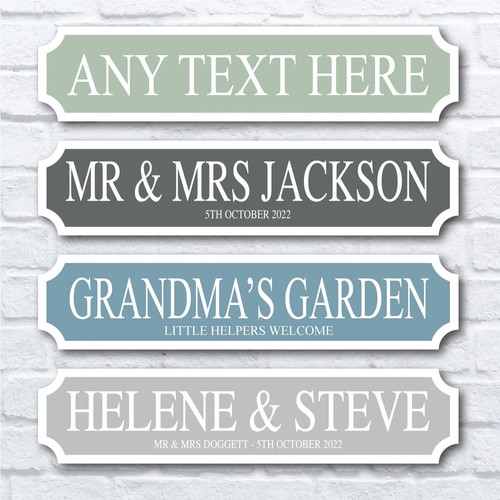 Personalised street sign - personalised,