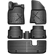 ELMASLINE 3D Rubber Mats for DACIA JOGGER 2022-2024 7-Seater Floor Mats (3rd Row)