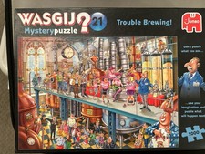 1000 Piece Wasgij Mystery 21 Puzzle By Jumbo. Used In Ex Con. COMPLETE