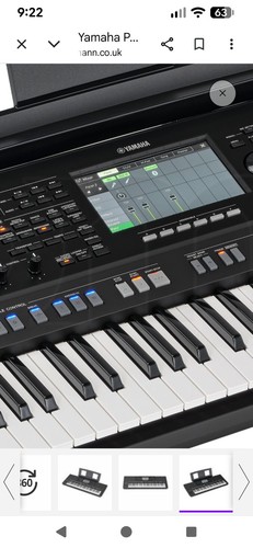 Yamaha psr sx720 keyboard - yamaha,