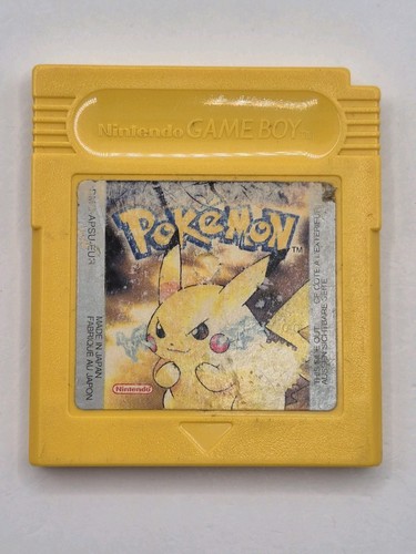 Genuine pokemon yellow - pokemon,