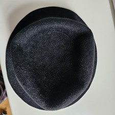 Black Homburg Hat by Christys'