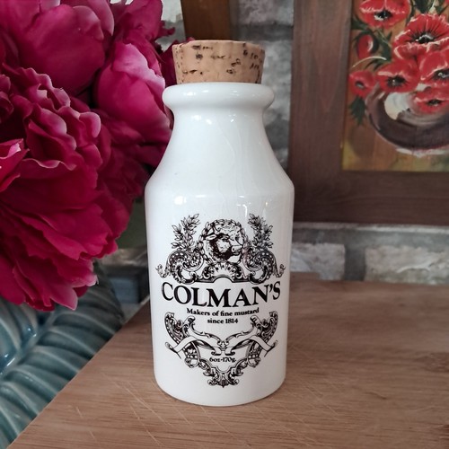 Vintage colman mustard pot - colman’s,