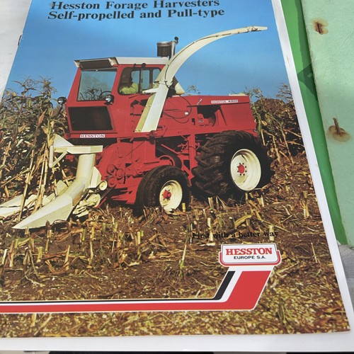 Hesston self propelled pull - self,
