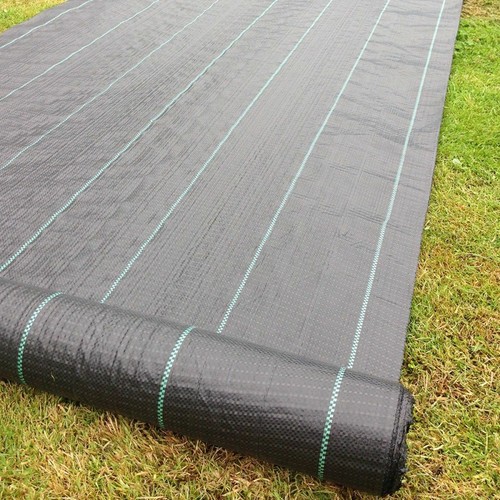 50m 100gsm ground cover - 4m,