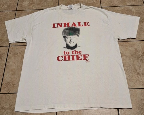 Vintage bill clinton inhale - clinton,