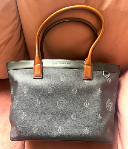 Berluti logo tote bag - logo,