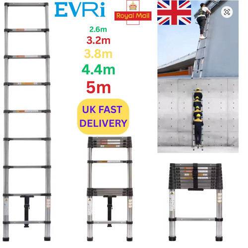 Telescopic ladder extendable - ladder,