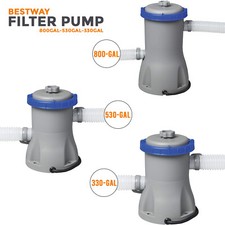 Bestway Flowclear 330 / 530 / 800 gal Filter Pump for Swimming Pool
