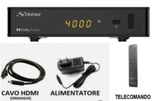 Decoder Usato Strong DVB-S2 SRT 7009  Solo Ricevitore Satellitare HD