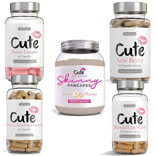 Cute woman pancake mix - pancake,
