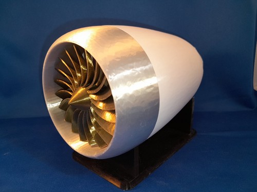Desktop airliner jet engine - airliner,