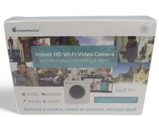 Y-Cam HomeMonitor Indoor HD Wi-Fi Video Camera Sealed Box Infrared Night Vision