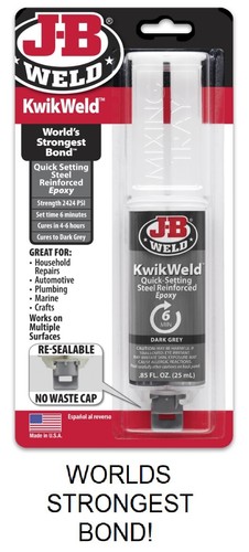 Weld kwikweld quick setting - jb,