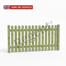 Picket Garden Fence Panels 3ft