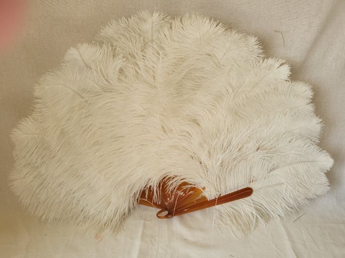 Antique pale cream and faux