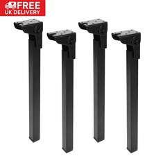 4x Square Folding Table Leg