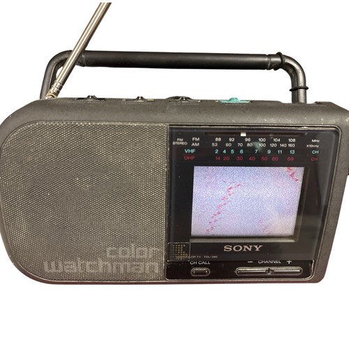Sony fdl 380 color watchman - fdl-380, tv