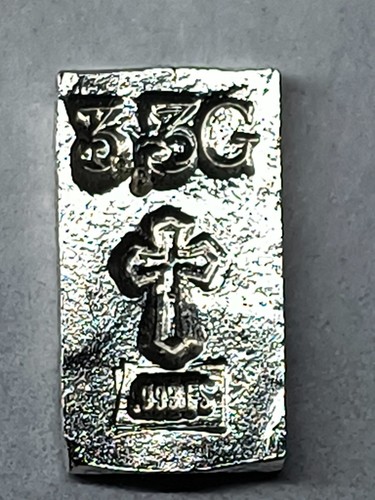 Grams silver bar - 3.3,