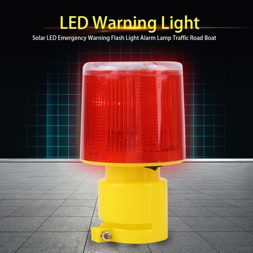 Waterproof led solar warning - waterproof,