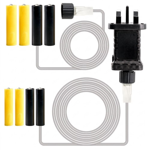 Battery mains adapter - mains, aa